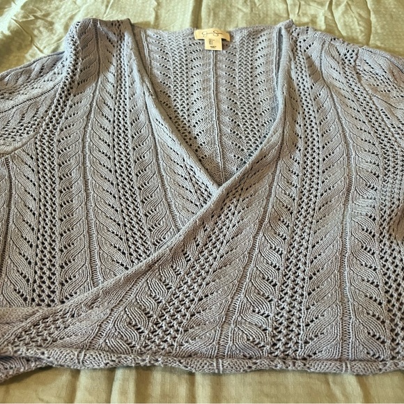 Jessica Simpson Wrap Sweater - Picture 2 of 5